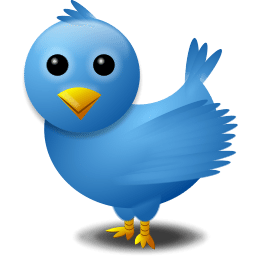Blue twitter Bird