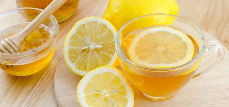 Lemon, honey and hot water can be great for combating a cold 