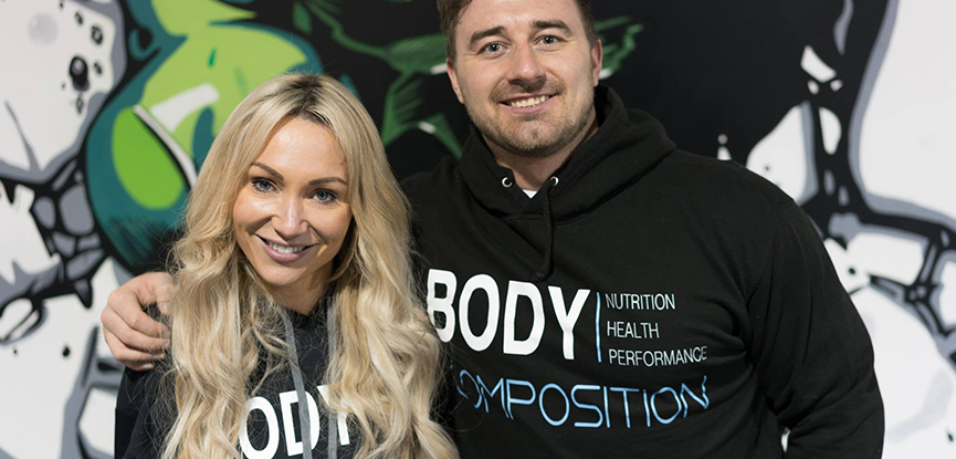 Simon Hall and Lydia Rees - body composition coaches