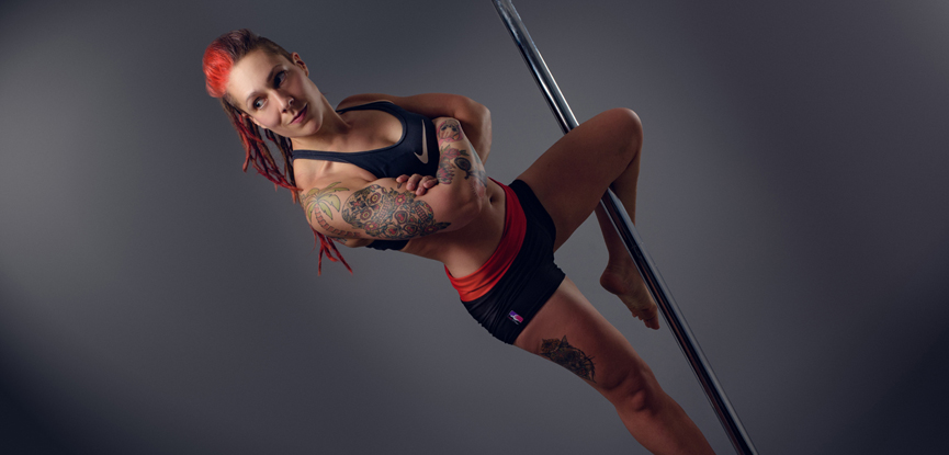 Neola Wilby is a pole fitness instructor and personal trainer