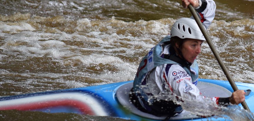 Joan Cawthray has represented Team GB in slalom canoe