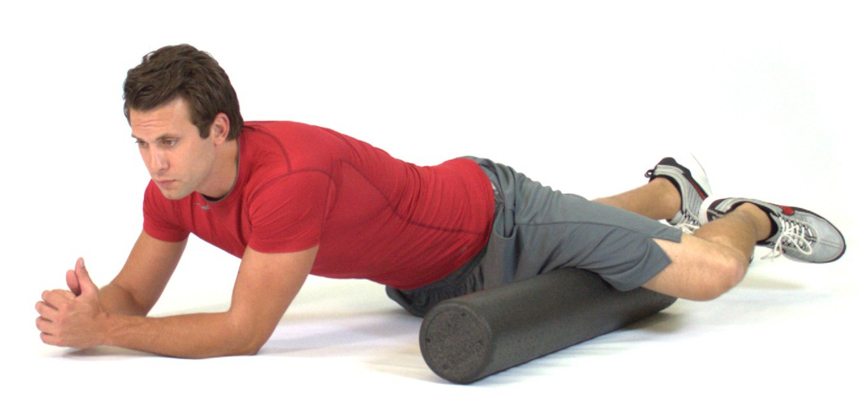 Foam rolling can be used to assist postural correction with clients