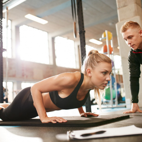 The Press Up Test