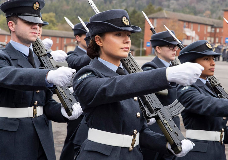 royal air force marching