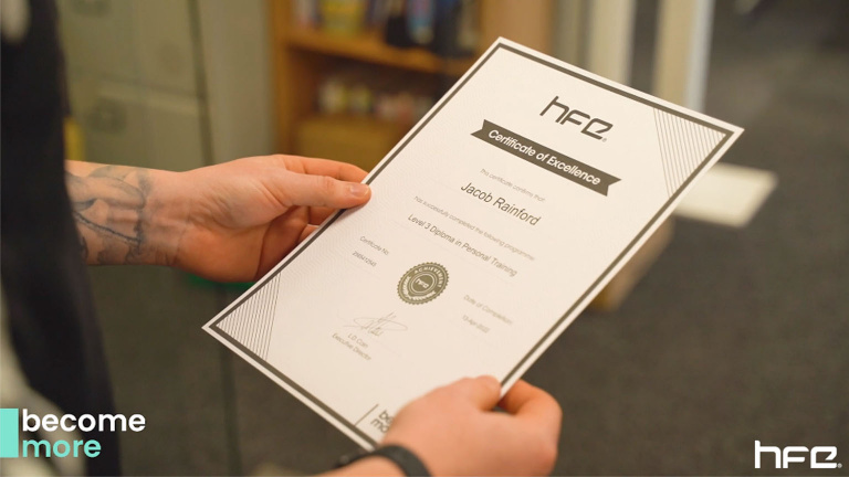 HFE certificate