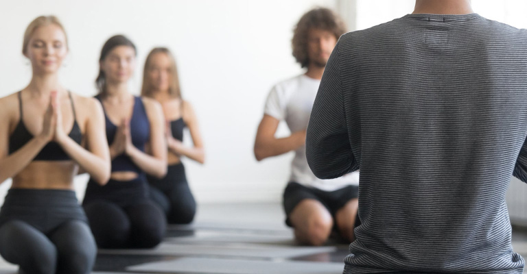Yoga class - Namaste