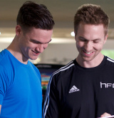 HFE exercise referral instructor with client in the gym