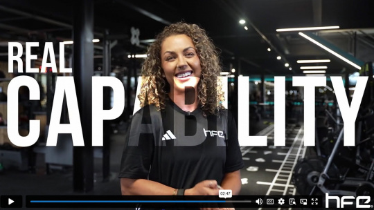 HFE Personal Training Course Tutor in the gym