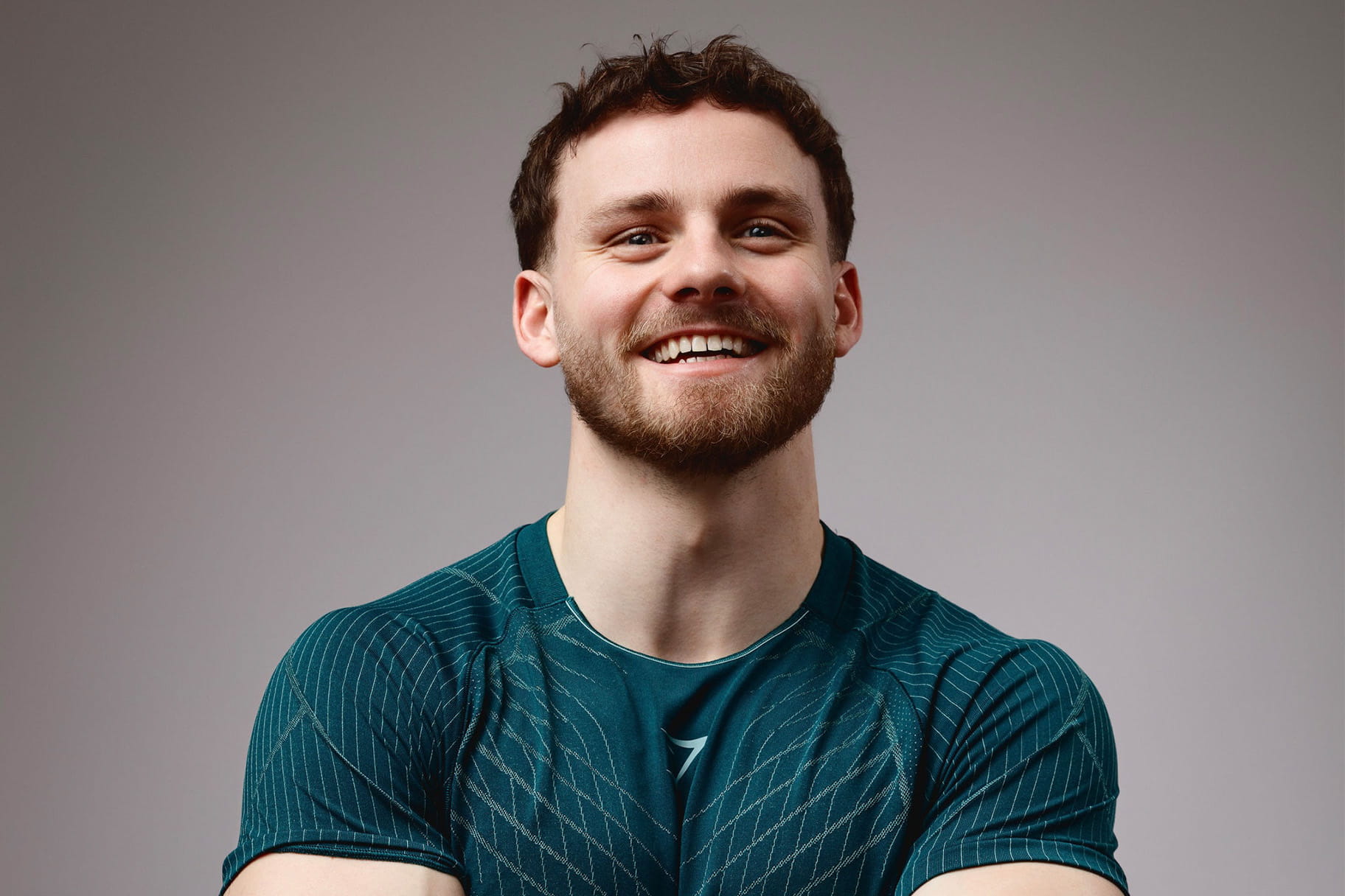 Callum Foster smiling