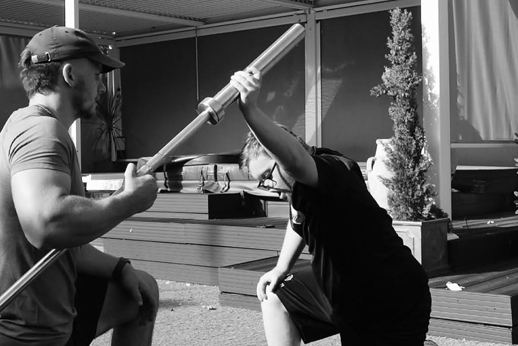 Callum Foster coaching