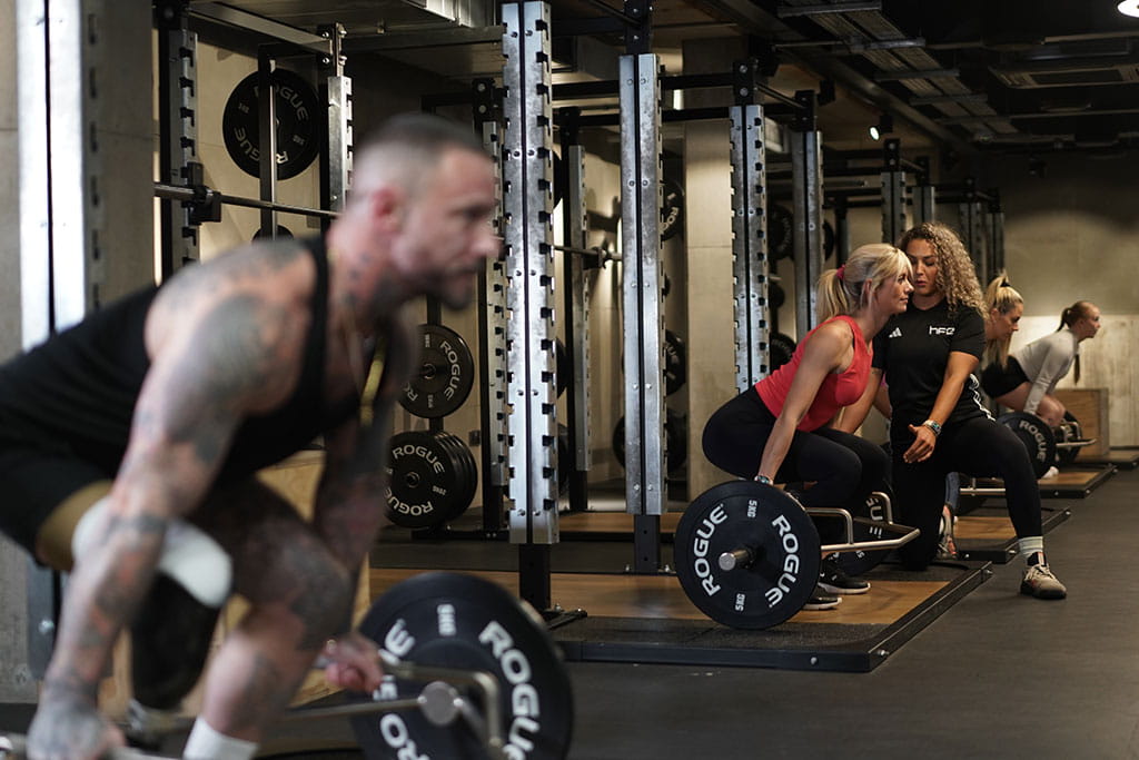 HFE students taking part in a CrossFit competition